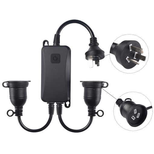 AU Smart  Socket 10A Wi-Fi Waterproof IP44 Industrial Outdoor Plug for Festival Lights