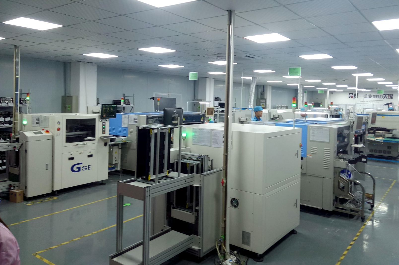 Fully auto SMT line