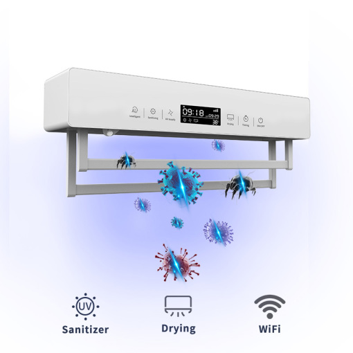 New Idea Bathroom Smart Temperature Control UV Sterilization Towel Dryer