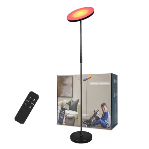 RF Remote RGBCW LED Floor Lamp