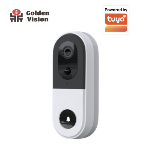 Security Camera Tuya Wireless Outdoor Video Doorbell with Rechargeable Battery
