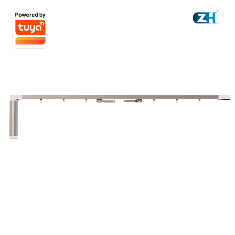 ZH 70 Motorized Curtain With Decorative Tracks/Rods For Lift Curtain