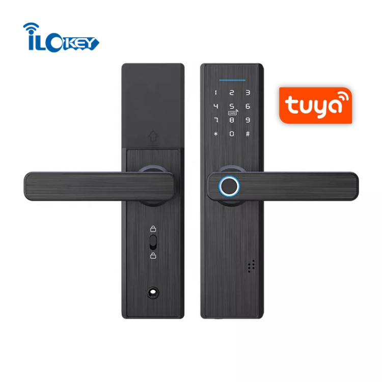 Smart Life Tuya Bluetooth Access Control Fingerprint Keypad Door Handl –  Digital Life