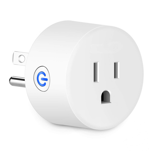 Single Socket Smart Plug 10A Works with Google Home & Alexa Echo