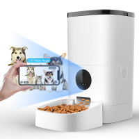 Automatic Auto Cat Dog Intelligent Timer Smart Pet Feeder Wi-Fi Camera