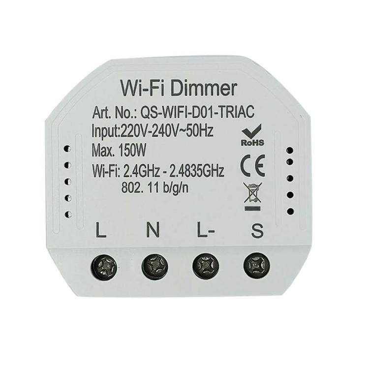 1Gang Dimmer Switch Module Works with Google Home & Alexa Echo