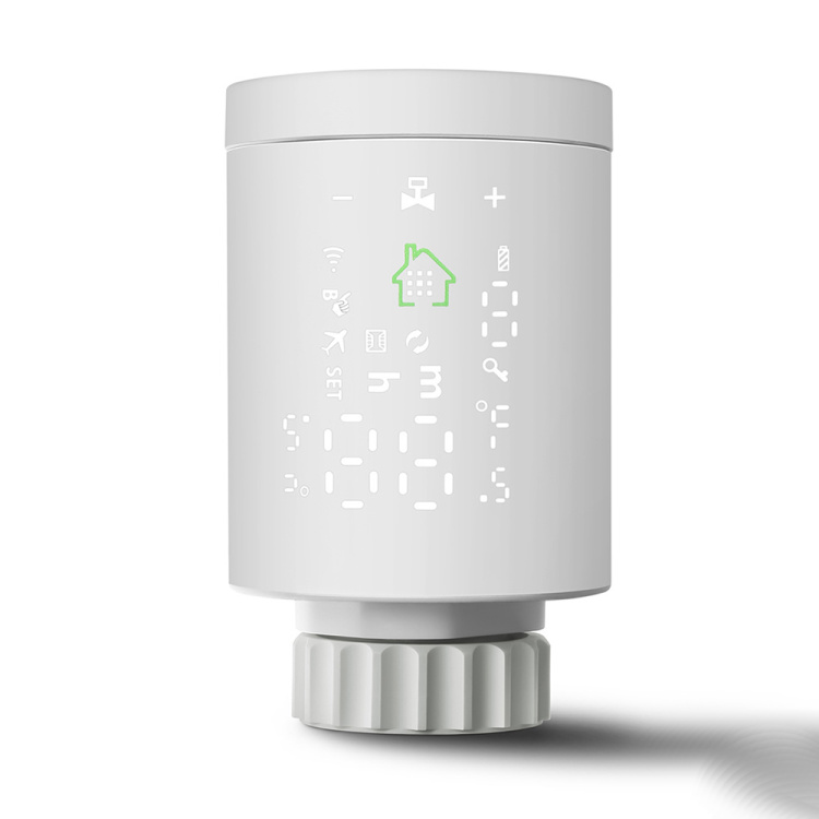 TRV ZigBee Thermostat Vertical &Horizontal Display