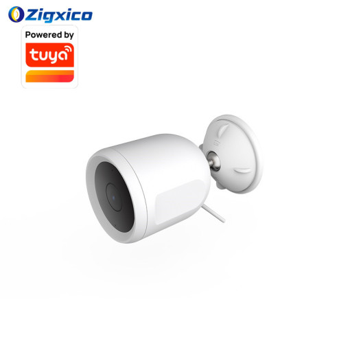 Zigxico Wi-Fi Pulg-in Bullet Camera with Motion Detection | Two Way Intercom 
