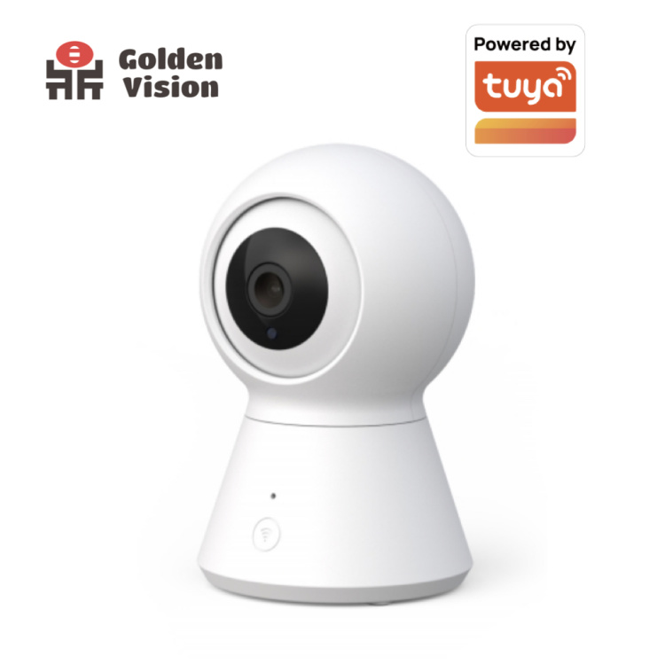 Pan-Tilt Security Camera, 360 Degree Smart Indoor Pet Dog Cat Cam with Auto Cruise, Night Vision, 2-Way Audio, Motion De