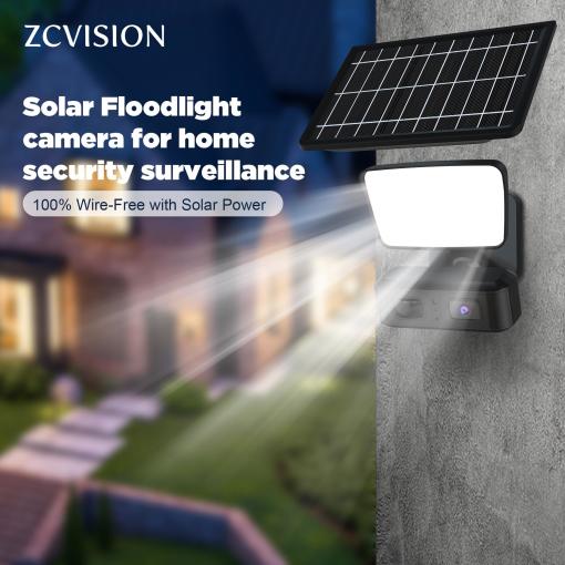 Solar Floodlight Camera