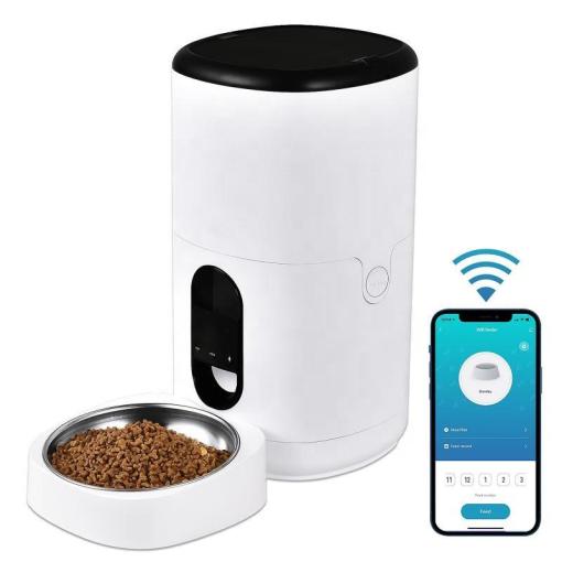 New Automatic Smart Wi-Fi Video Remote Control Pet Feeder 4L Capacity Smart Timing Automatic Feeder for Cats and Dogs