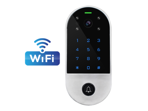 Wi-Fi Video Intercom Access, Touch Keypad & RFID Access Controller with Doorbell