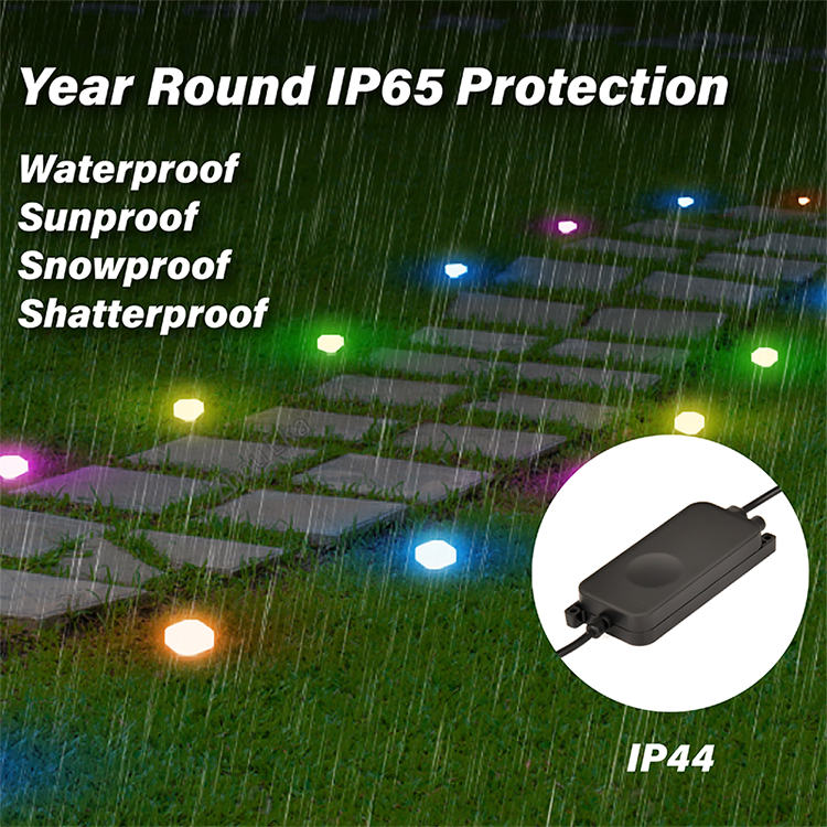 RGB Smart APP Waterproof Outdoor Ground light LED Decoration Lights Underground Lighting