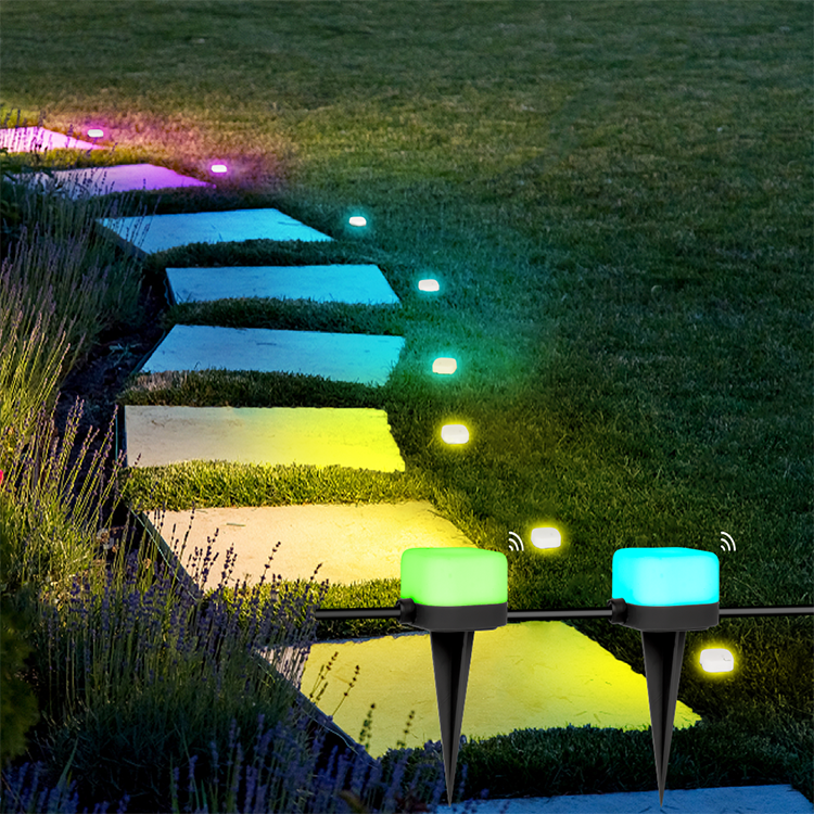 RGB Smart APP Waterproof Outdoor Ground light LED Decoration Lights Underground Lighting
