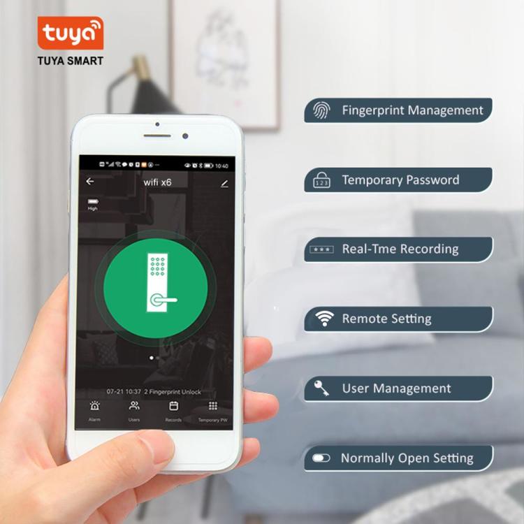 China 610&620-Tuya Smart Locks / Fingerprint Password Key Card