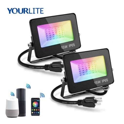 Smart LED Floodlight RGB+Dimmable