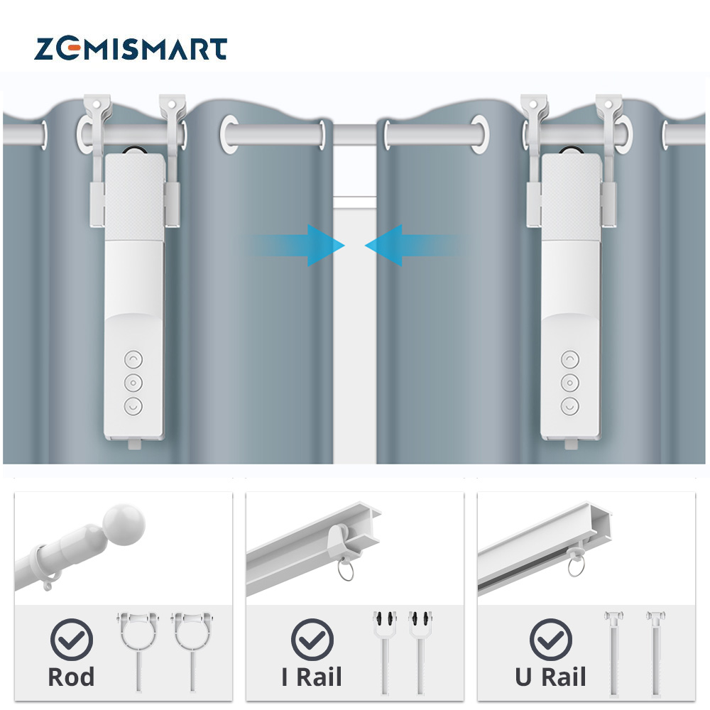 tuya zemismart smart curtain driver bot