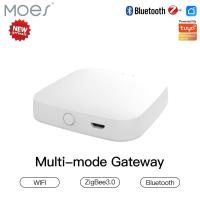 The Multi-Mode Gateway Supports Wi-Fi+Bluetooth+Zigbee Multi-Protocol Communication. Bluetooth Mesh (SIG) and Zigbee