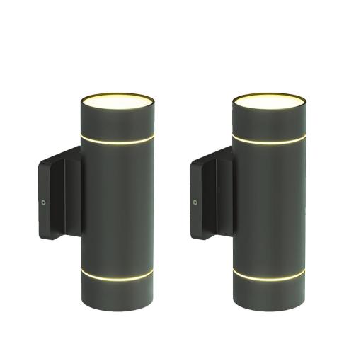 LED Smart Outdoor Wall Light Wi-Fi RGB+CCT DIM