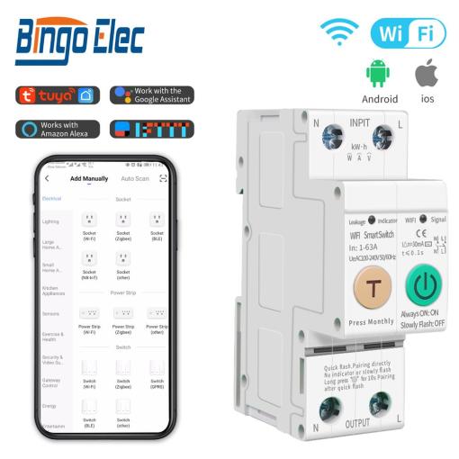 Bingoelec Wi-Fi Recloser Smart Switch