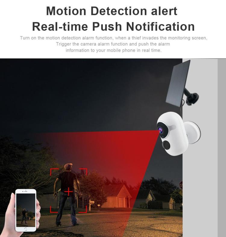 UEMON Smart Home WaterProof Tuya Smart AI IOT Wi-Fi Security Camera Cloud Recording Tuya 1080P Battery Powered Camera