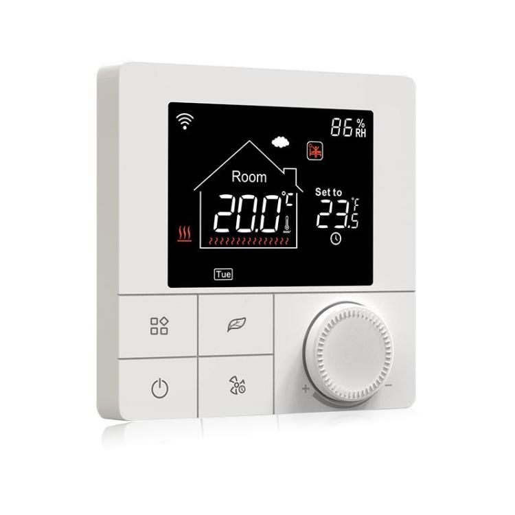 Wi-Fi Thermost Colorful LCD 3A Programmable Smart WiFi Boiler Thermostat Works with Alexa and Google