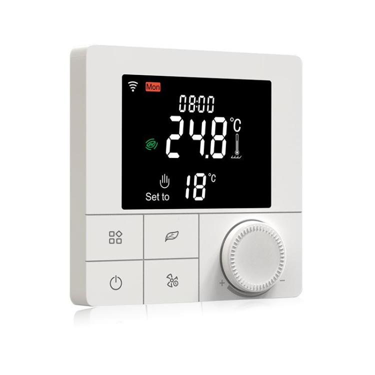 Wi-Fi Thermost Colorful LCD 3A Programmable Smart WiFi Boiler Thermostat Works with Alexa and Google