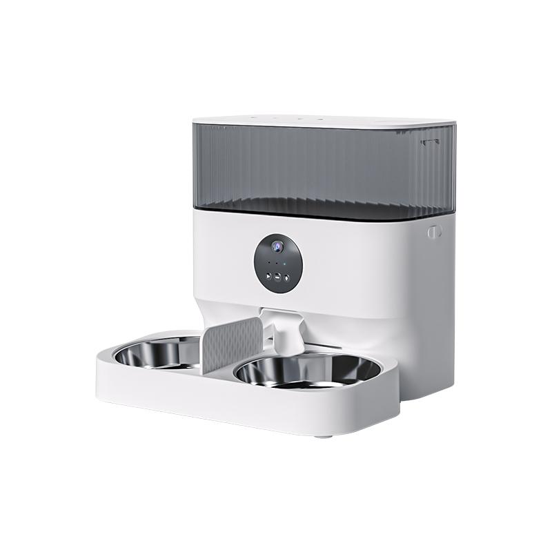 Stainless steel 2024 pet feeder