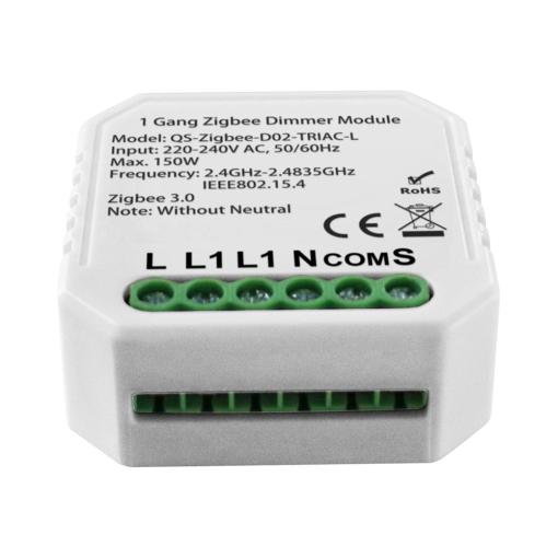 ZigBee Triac Dimmer Switch 1Gang without neutral wire