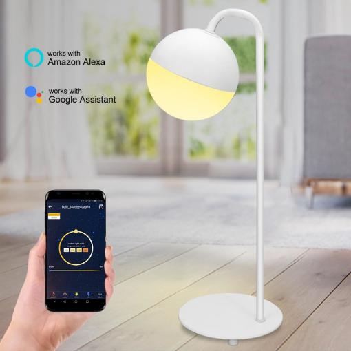 UEMON Smart Home Tuya APP Wireles WiFi Desk Lamp Support Timer Works with Amazon Alexa and Google Home