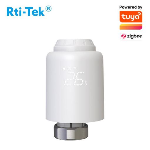 ZigBee TRV Thermostatic Radiator Valve LED Screen