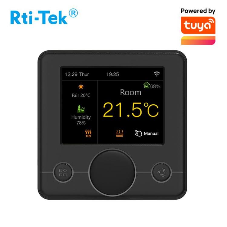 Smart WiFi Boiler Thermostat RGB Colorful LCD Screen