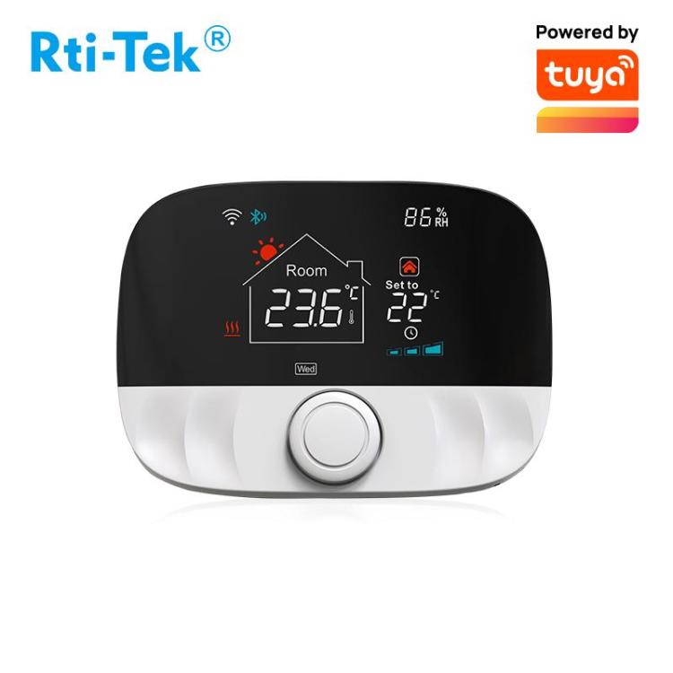 Desktop RF Wi-Fi Smart Boiler Thermostat with Voice Control