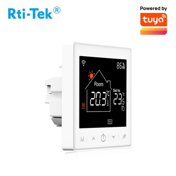 Boiler Thermostat with 7 Days Programmable Smart Touch Screen Digital LCD 3A Smart Thermostat Alexa and Googlle