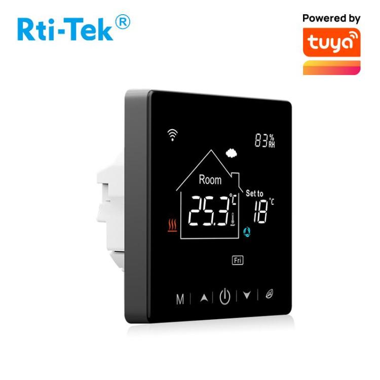Boiler Thermostat with 7 Days Programmable Smart Touch Screen Digital LCD 3A Smart Thermostat Alexa and Googlle