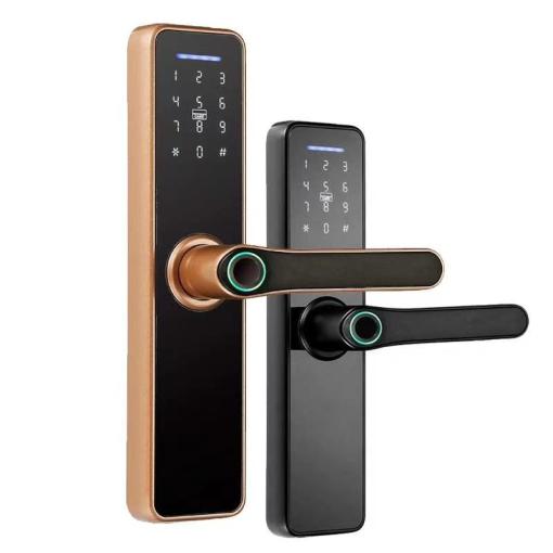 Tuya wifi Smart Door Lock for Indoor Wooden Door