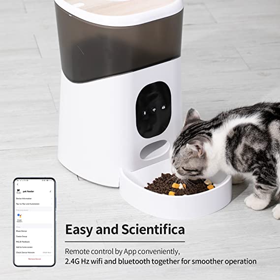 Bluetooth discount dog feeder