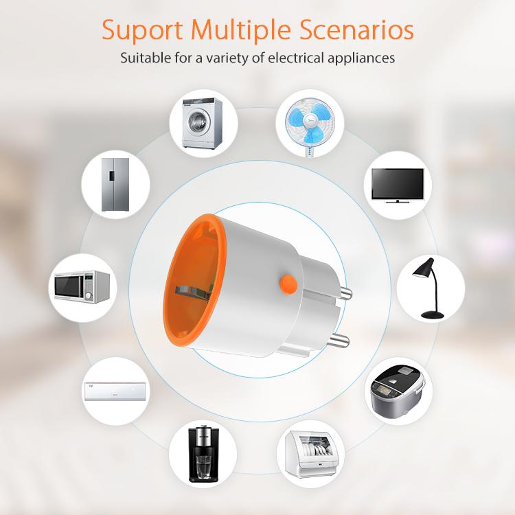 Zigbee EU Version Smart Plug (Type F) | Smart Plugs | Tuya Expo