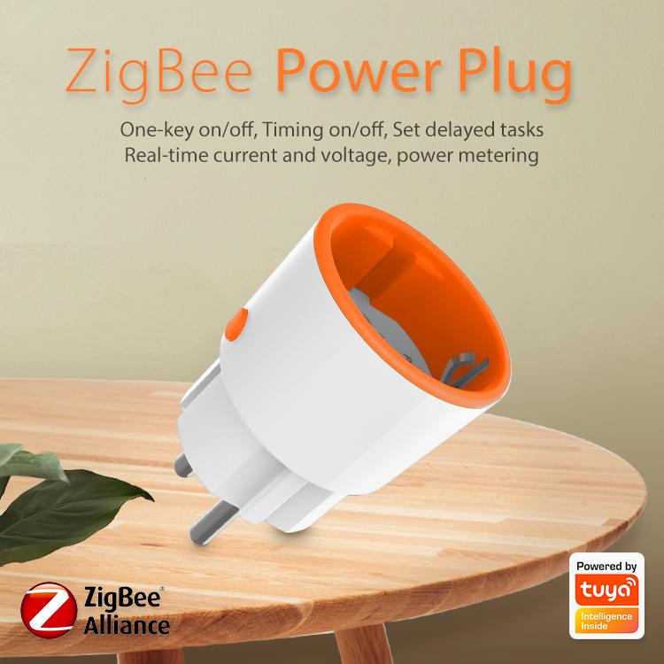 Zigbee EU Version Smart Plug (Type F) | Smart Plugs | Tuya Expo