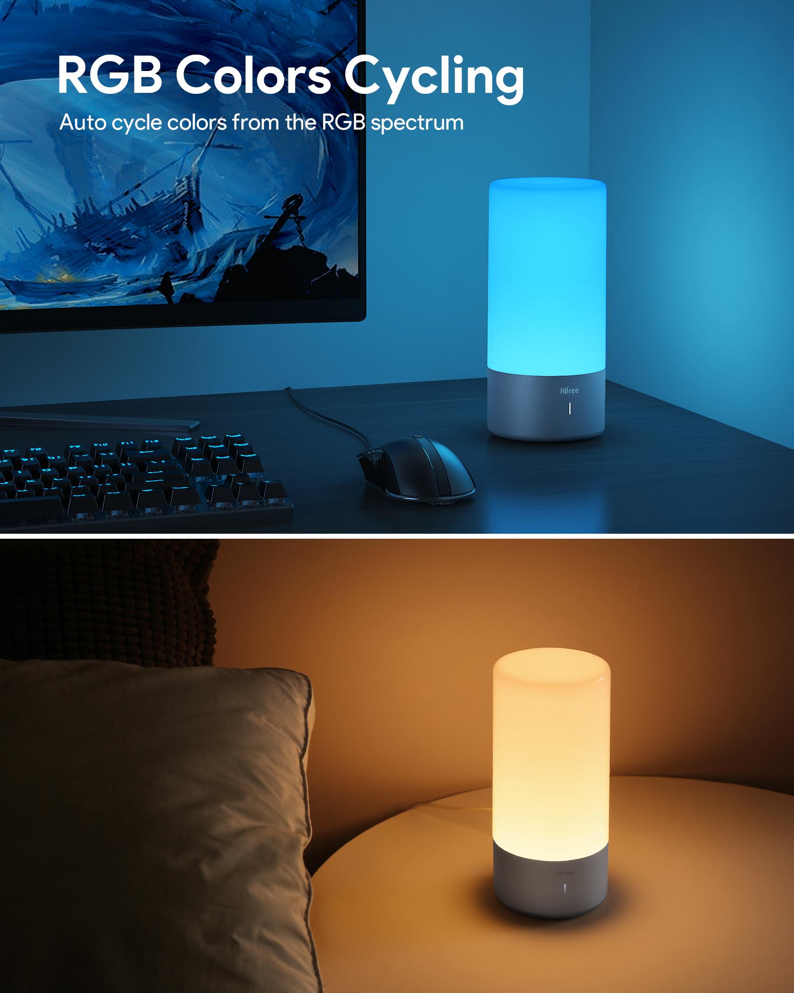 rgb touch lamp