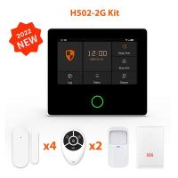 Staniot H502 Wi-Fi 2G Home Security Alarm System Kit Wireless Burglar Host with Motion Sensor Compatible with 433/868MHz