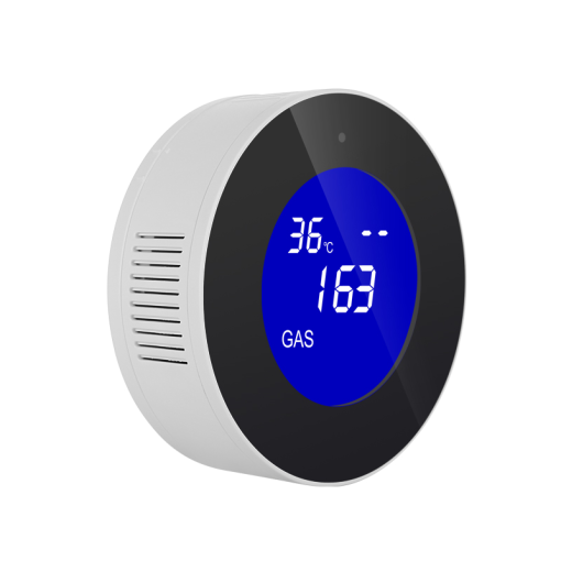 LCD Display Wi-Fi GAS LPG Leak Sensor Alarm Fire Security Detector APP Control Home Safety Smart Temperature Monitor