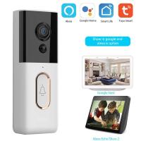 1080P IP65 Smart Wi-Fi Doorbell High Capacity Video Doorbell Camera