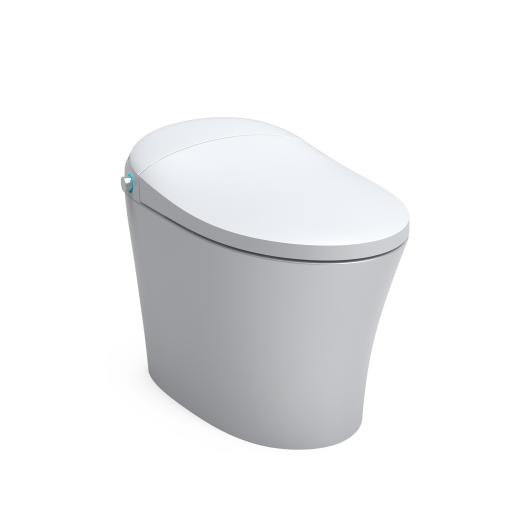 TEJJER New Luxury One Piece Square Optional LED Smart Toilet Connection Spray Complete Set Bowl Bidet