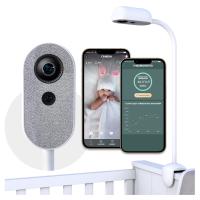Cheego Smart Baby Monitor Floor Stand Mounting: Camera with HD Live Video and Two-Way Audio - Night Vision  