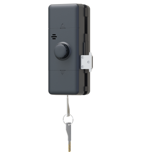 Glass door fingerprint lock