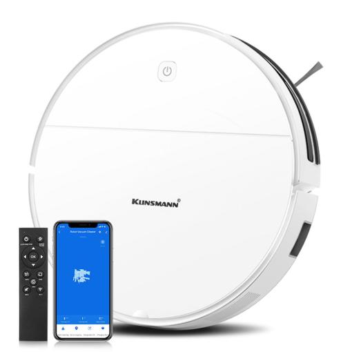 Klinsmann K195 Auto Recharge Robot Vacuum Cleaner With Li-ion Battery WiFi APP control