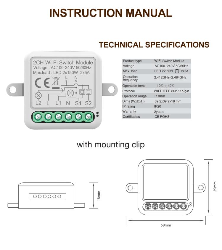 RSH® SB04 ZigBee - Interruttore SMART a 4 via - Controllo de