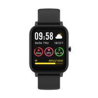 Multisport Smartwatch, Ultra Slim Metallic Design, with Blood Oxygen, with Body Temp
