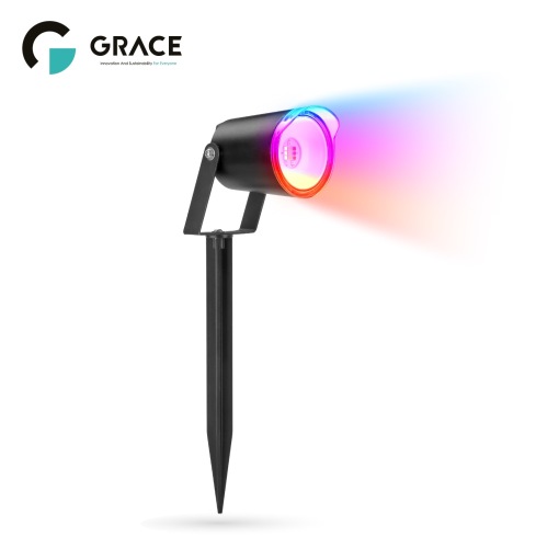 Wi-Fi Spotlight for Landscape RGBIC Dreamcolor for Outdoor Use